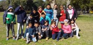 Niños del barrio El Sol viajaron a conocer Buenos Aires